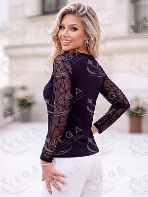 картинка Лонгслив женский 563 магазин Одежда+ являющийся официальным дистрибьютором в России 